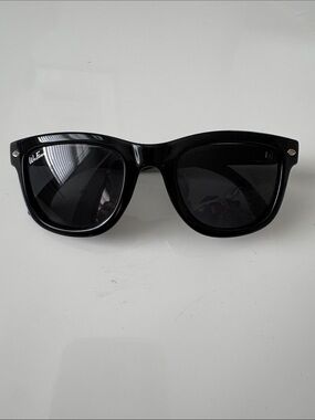 Weefarers Black Classic Wayfarer Sunglasses for Kids